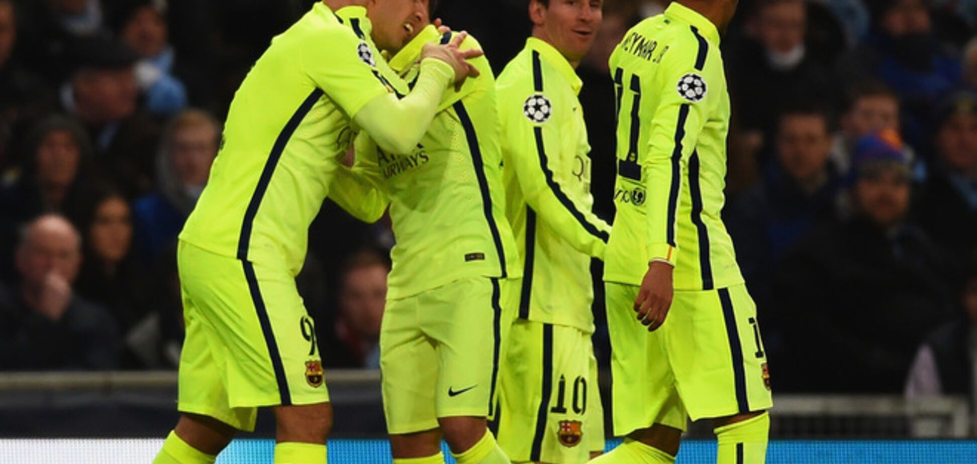 'Барселона' победила 'Манчестер Сити' в суперматче Лиги чемпионов