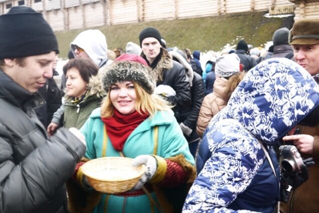 Под Киевом отметили Масленицу