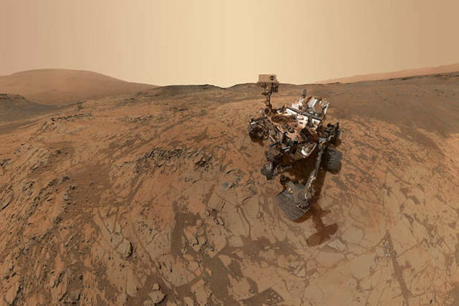 Опубликовано новое селфи марсохода Curiosity с Красной планеты