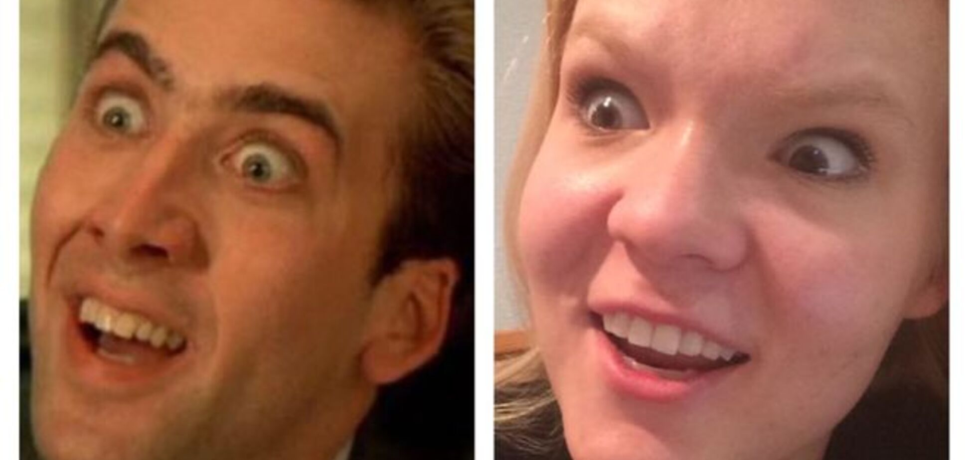 Обычная девушка шикарно спародировала лица актеров