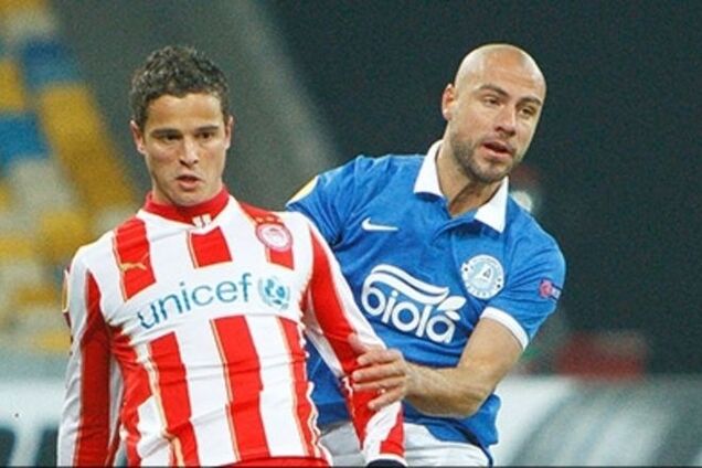 Олимпиакос - Днепр - 2-2: видео голов