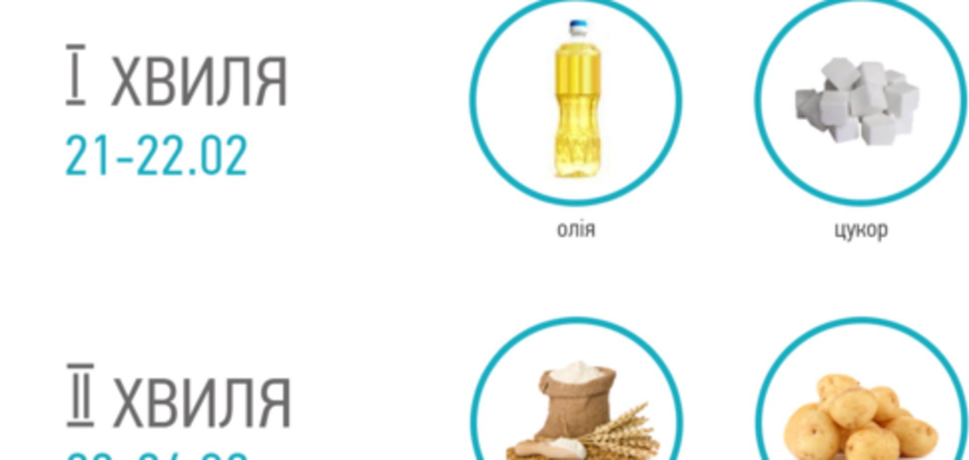 Складено інфографіку 'споживчого кошика' українця-панікера