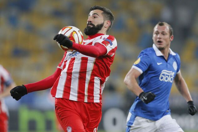 Олимпиакос - Днепр - 2-2: успех в Пирее