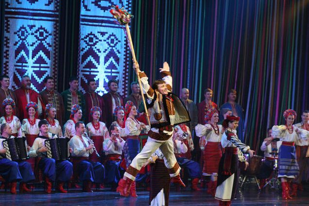 В Киеве концерт ансамбля им. Вирского прошел с оглушительным успехом