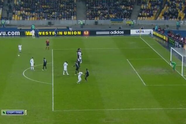 В России 'глушили' украинских болельщиков на матче Динамо - Генгам