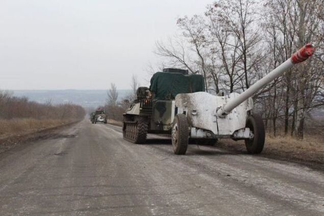Из зоны АТО отвели уже 15 противотанковых пушек - Селезнев