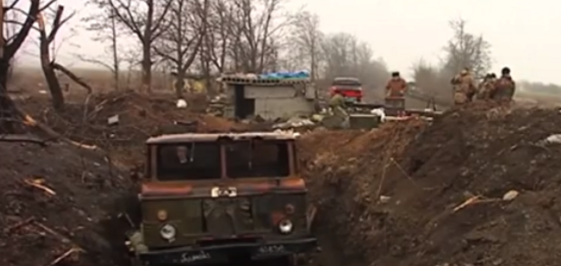 Призрак войны. Захваченное боевиками Чернухино превратилось в руины: видеофакт