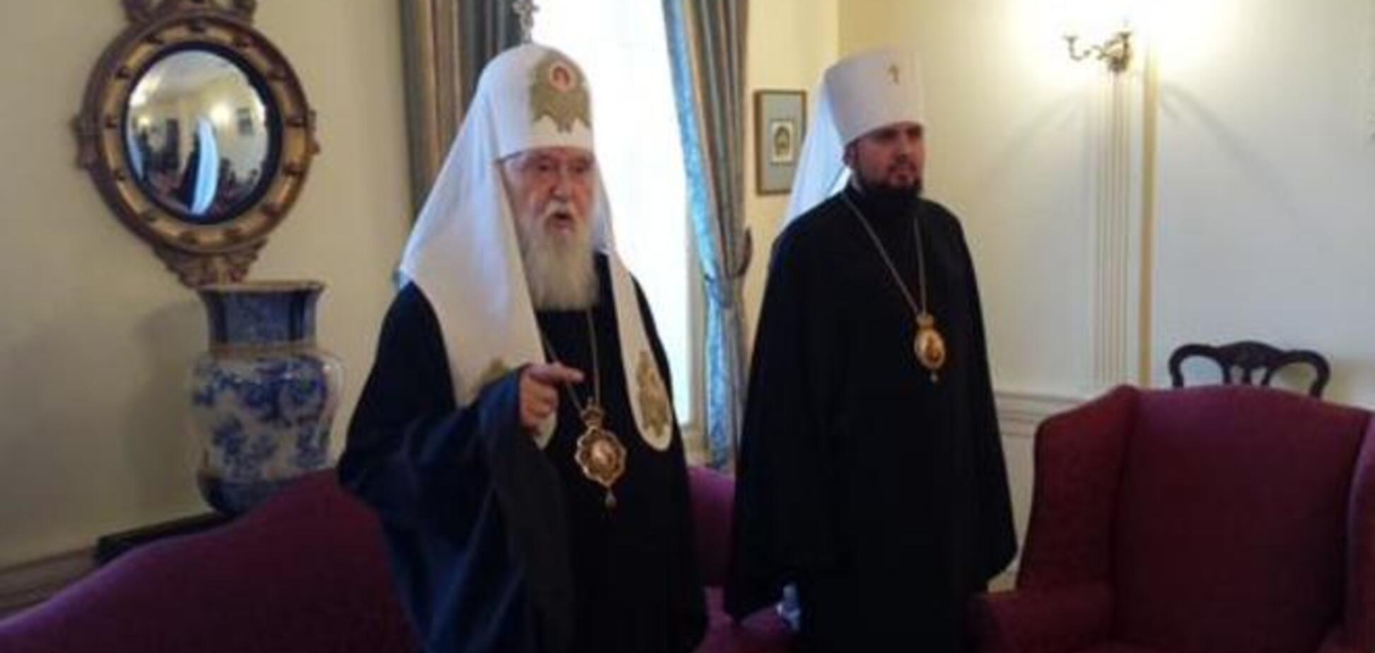 Филарет напомнит властям США об обещании вооружить Украину