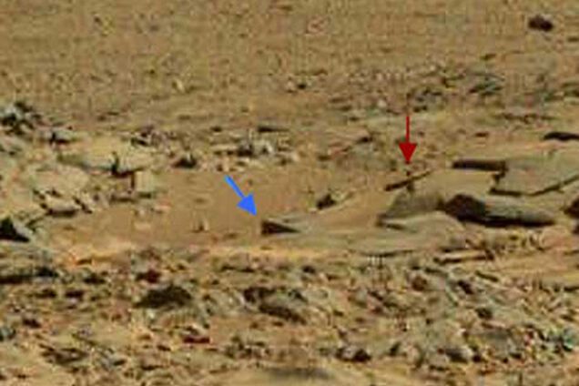 На Марсе обнаружили каменное 'кладбище': плиты и кресты
