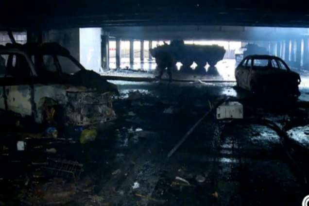 Как сейчас выглядит донецкий аэропорт изнутри: CNN удалось сделать репортаж