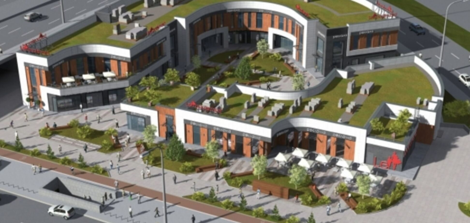 В Киеве возле метро 'Осокорки' все-таки построят торговый центр