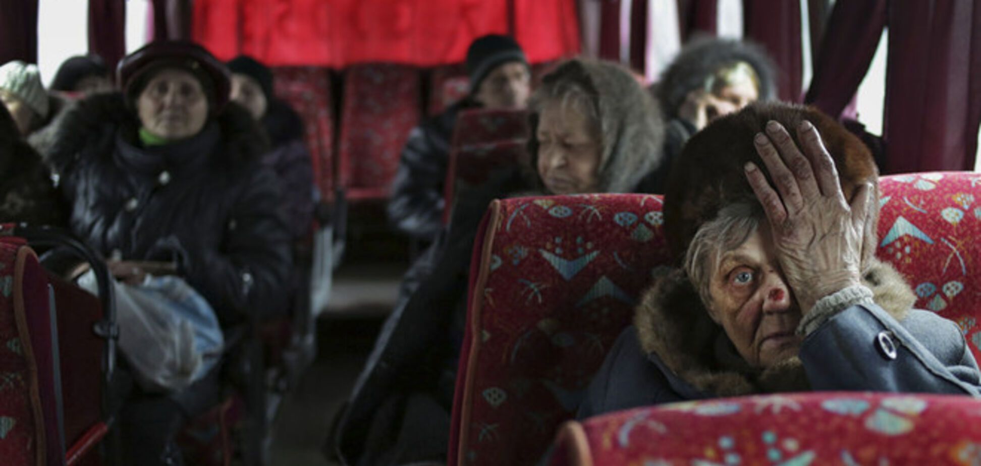 Как происходит эвакуация населения из Дебальцево: фоторепортаж
