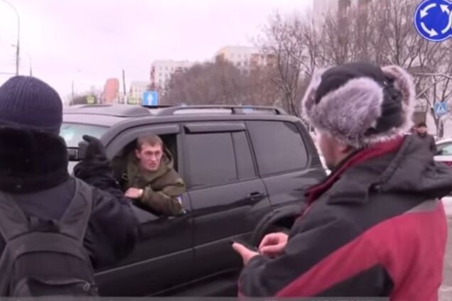 В Москве активисты рассказали воевавшему на Донбассе однопартийцу Жириновского, где чья земля: опубликовано видео