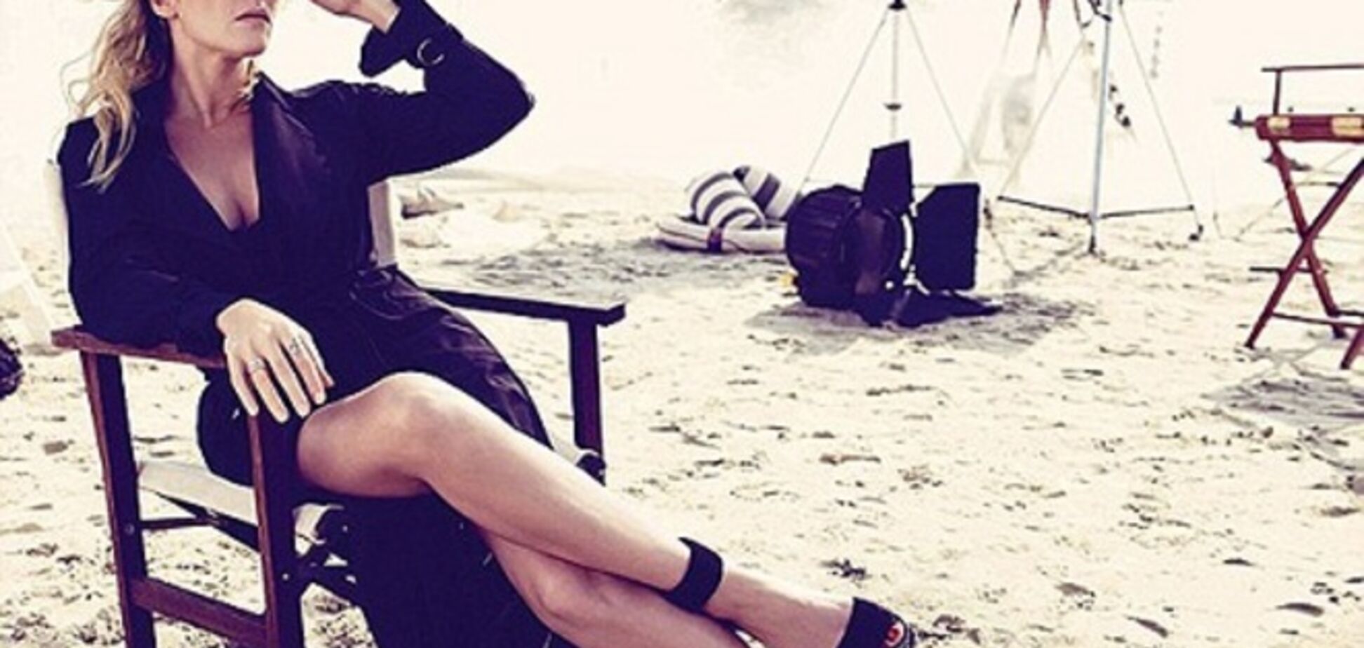 Чудеса фотошопа: Кейт Уинслет 'похудела' на обложке Harper’s Bazaar на 10 кг