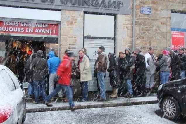 Матч Генгам – Динамо вызвал большой ажиотаж во Франции: фотофакт