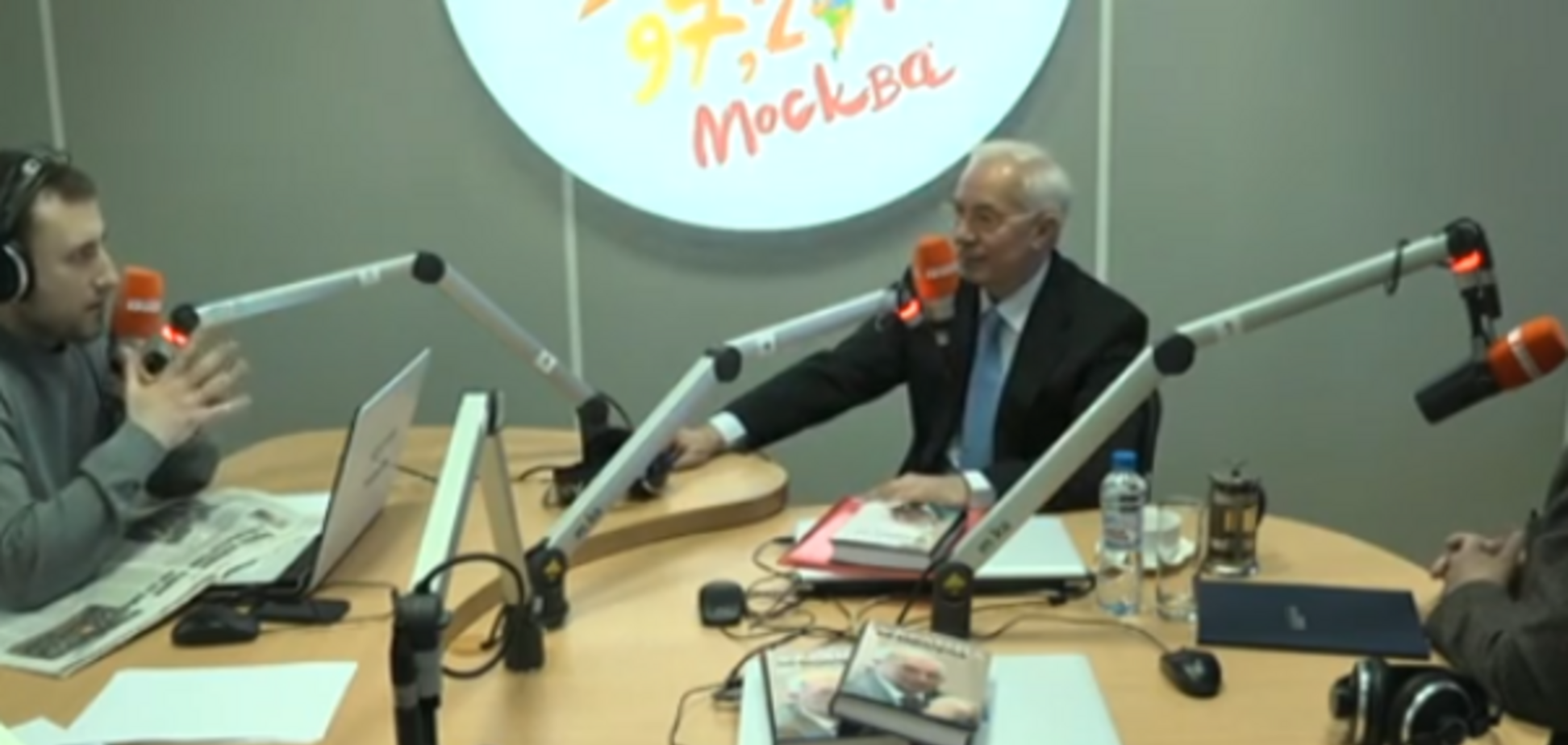 Беглец Азаров рассказал кремлевским журналистам, что 'Донбасс - это не Галичина'