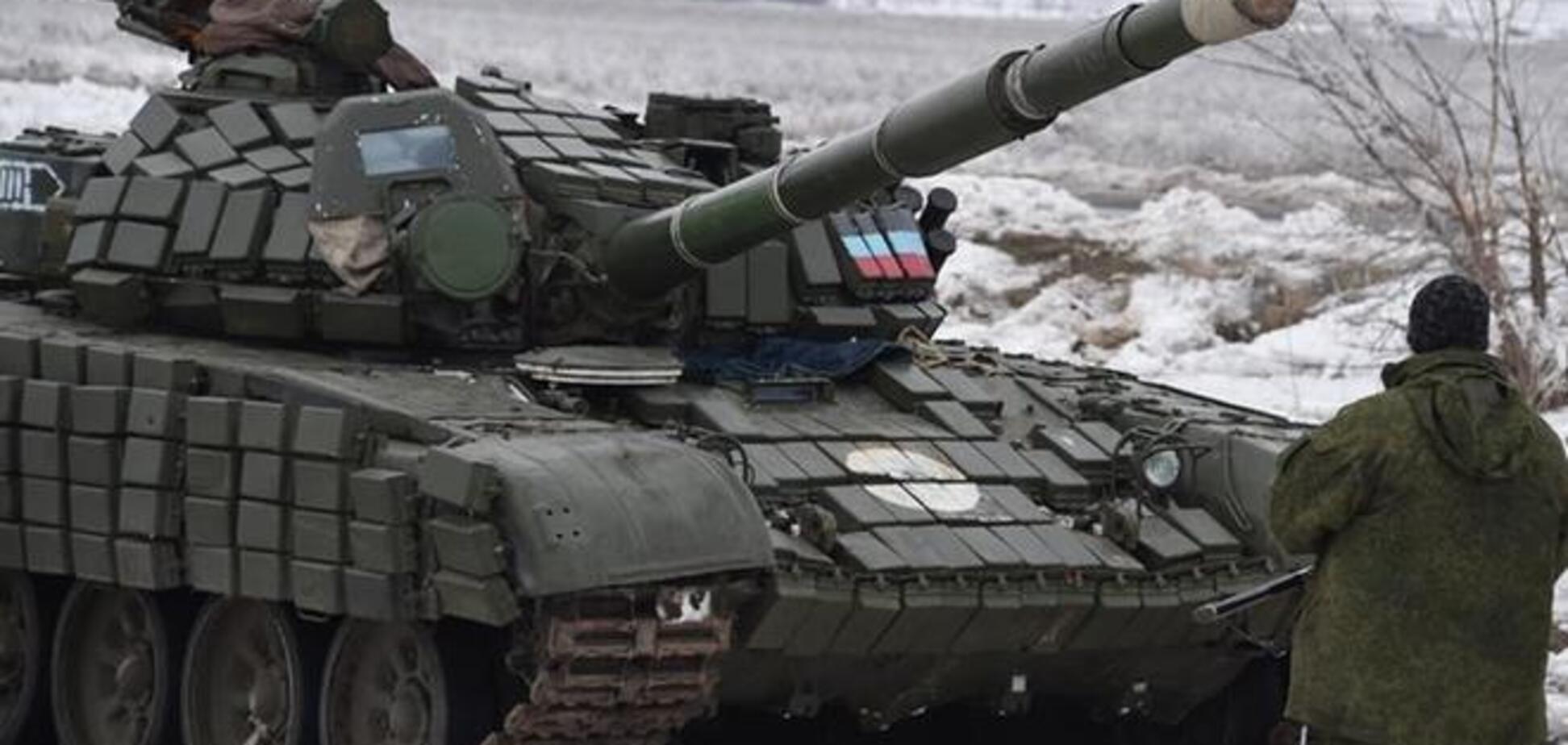 НАТО: Россия поставила боевикам большие объемы тяжелого вооружения