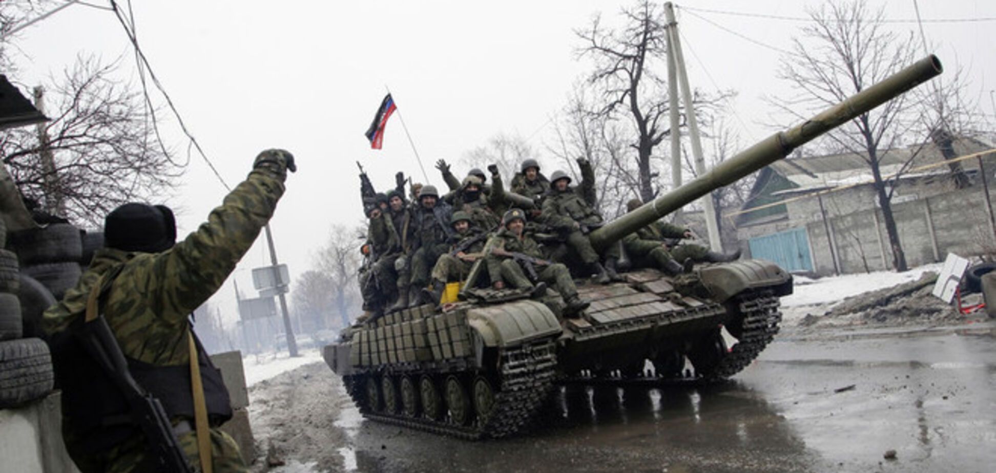 ОБСЕ зафиксировала лагерь боевиков и военную технику на окраинах Донецка
