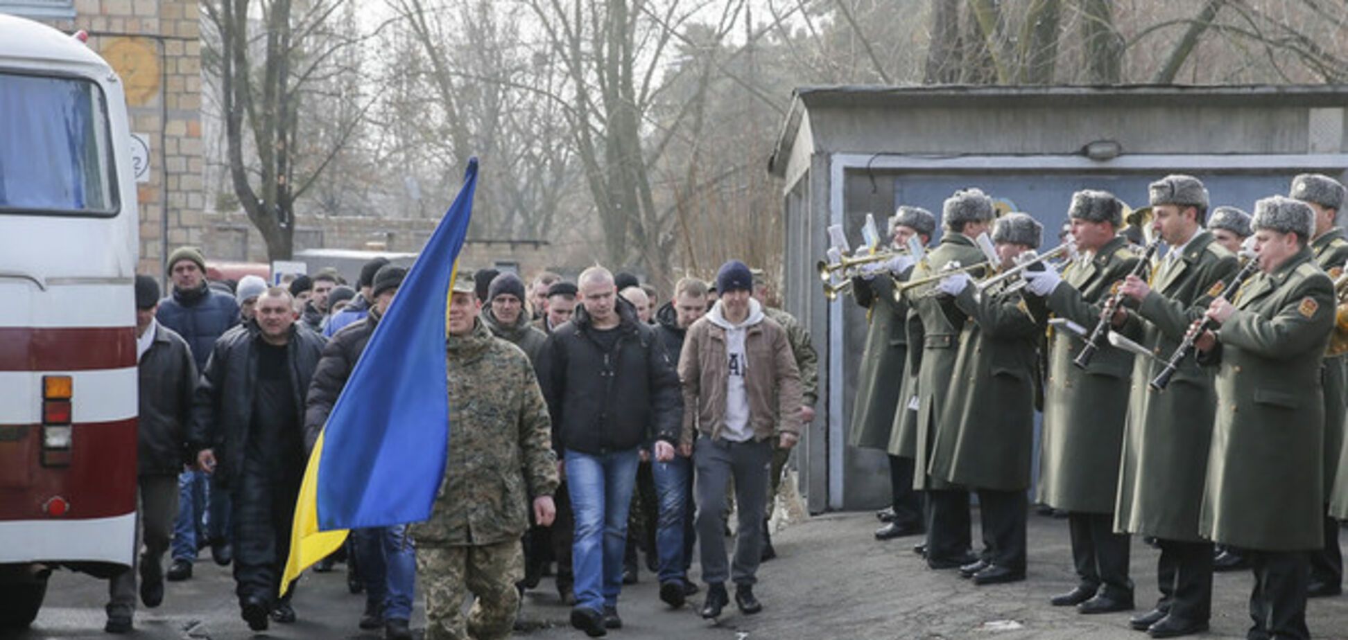 В Украине 16 тыс. военнообязанных отправлены в учебные центры на месяц