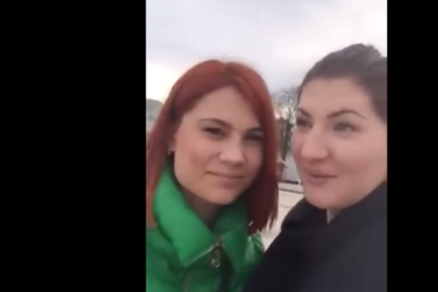 Бежавшие от войны горловчанки записали в центре Киева оду 'ДНР': скандальное видео