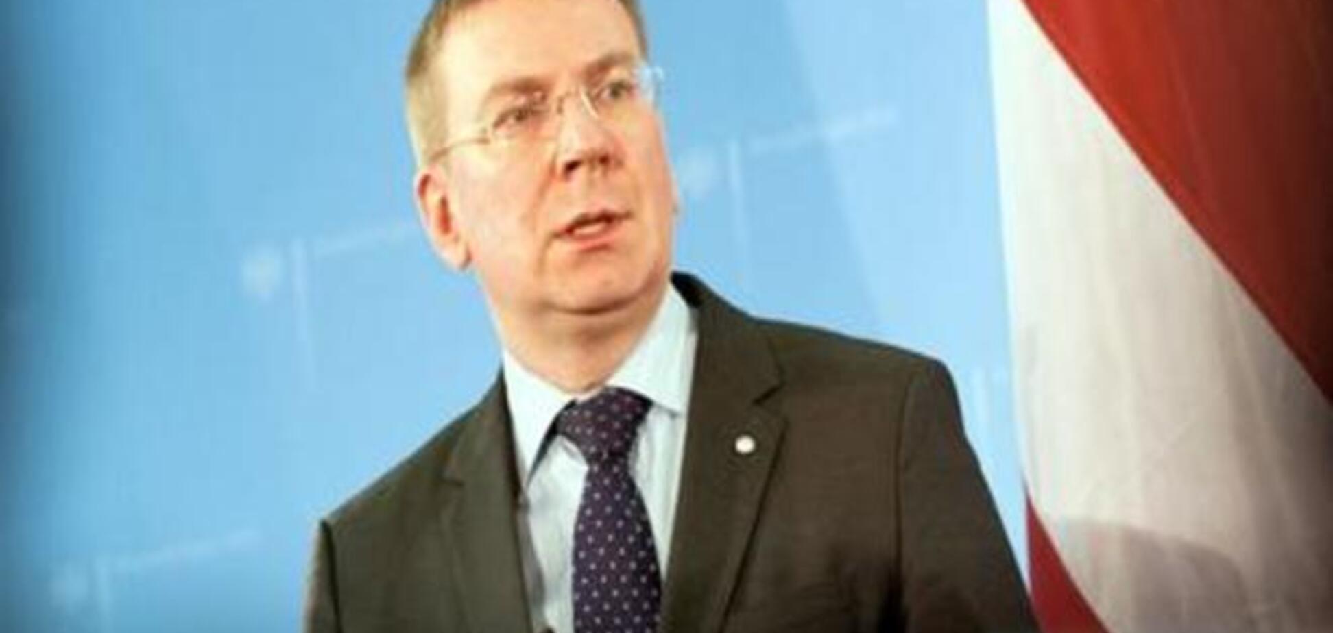 Глава МИД Латвии: Украина нуждается в политической и экономической помощи