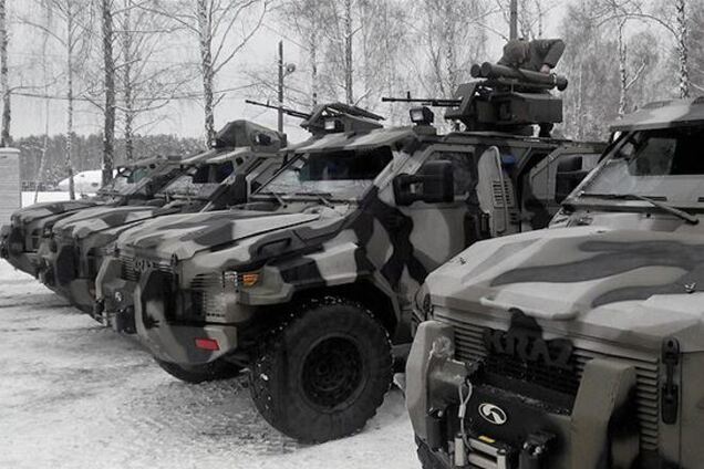 Бойцам АТО передали новые бронемашины с современной системой огня: опубликовано фото
