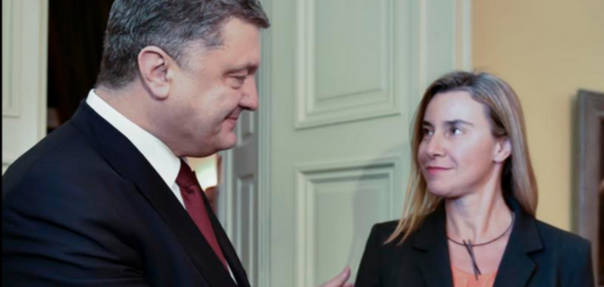 Порошенко с Могерини обсудили дальнейшие шаги накануне Совета ЕС