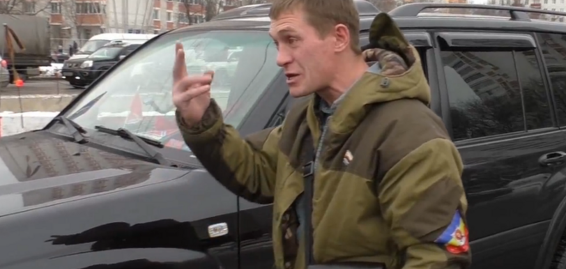 Появилось видео с продолжением истории о невменяемом боевике 'ЛНР' в Москве