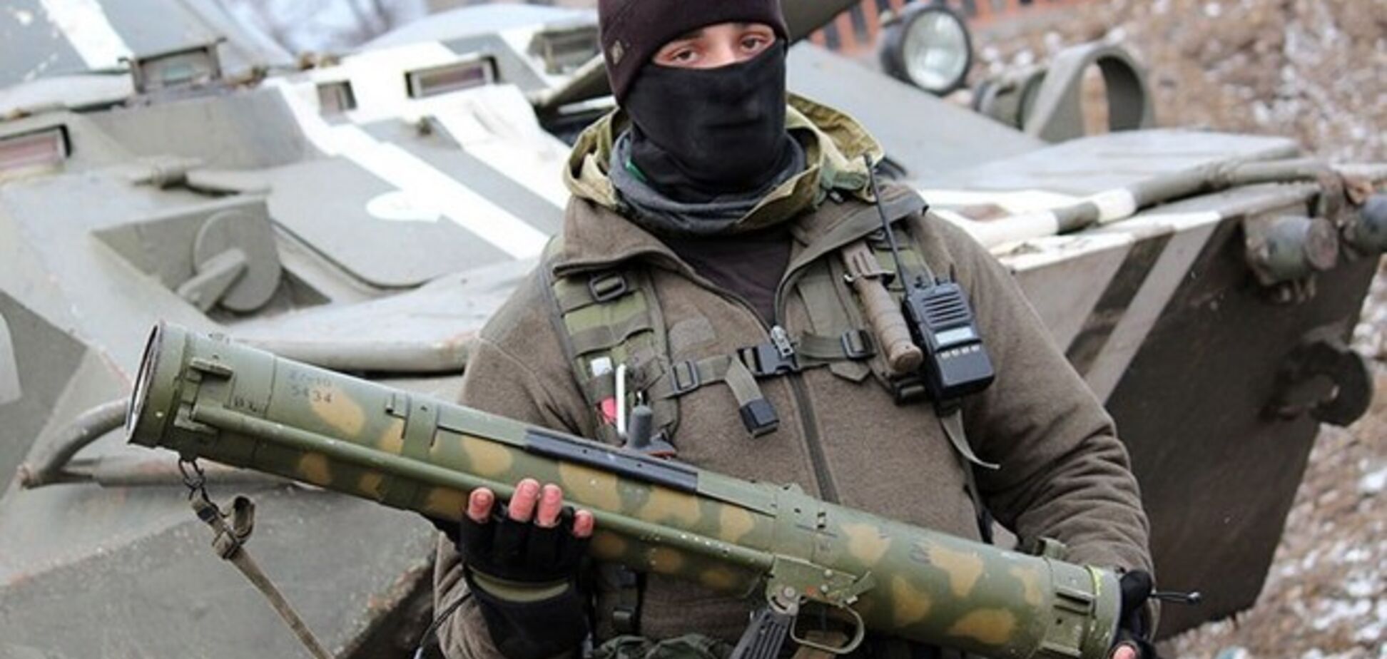 Бойцы АТО захватили у боевиков российские огнеметы 'Шмель'. Фотофакт