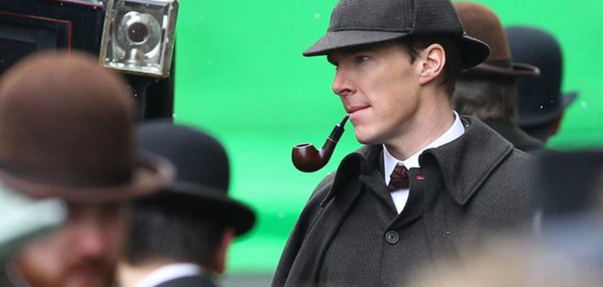 'Шерлок': новые фото со съемок