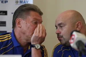 Олег Блохин и Александр Глывинский