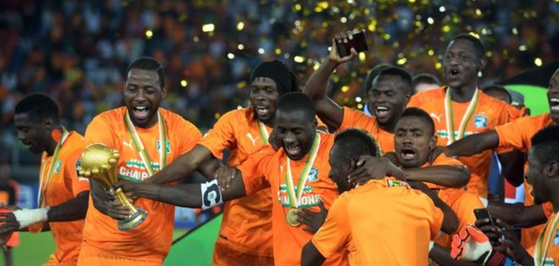 'Слоны' выиграли Кубок Африки в феерической серии пенальти: фото и видео