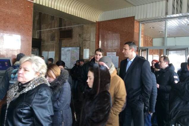 Кличко проехался в подорожавшем киевском метро: опубликованы фото