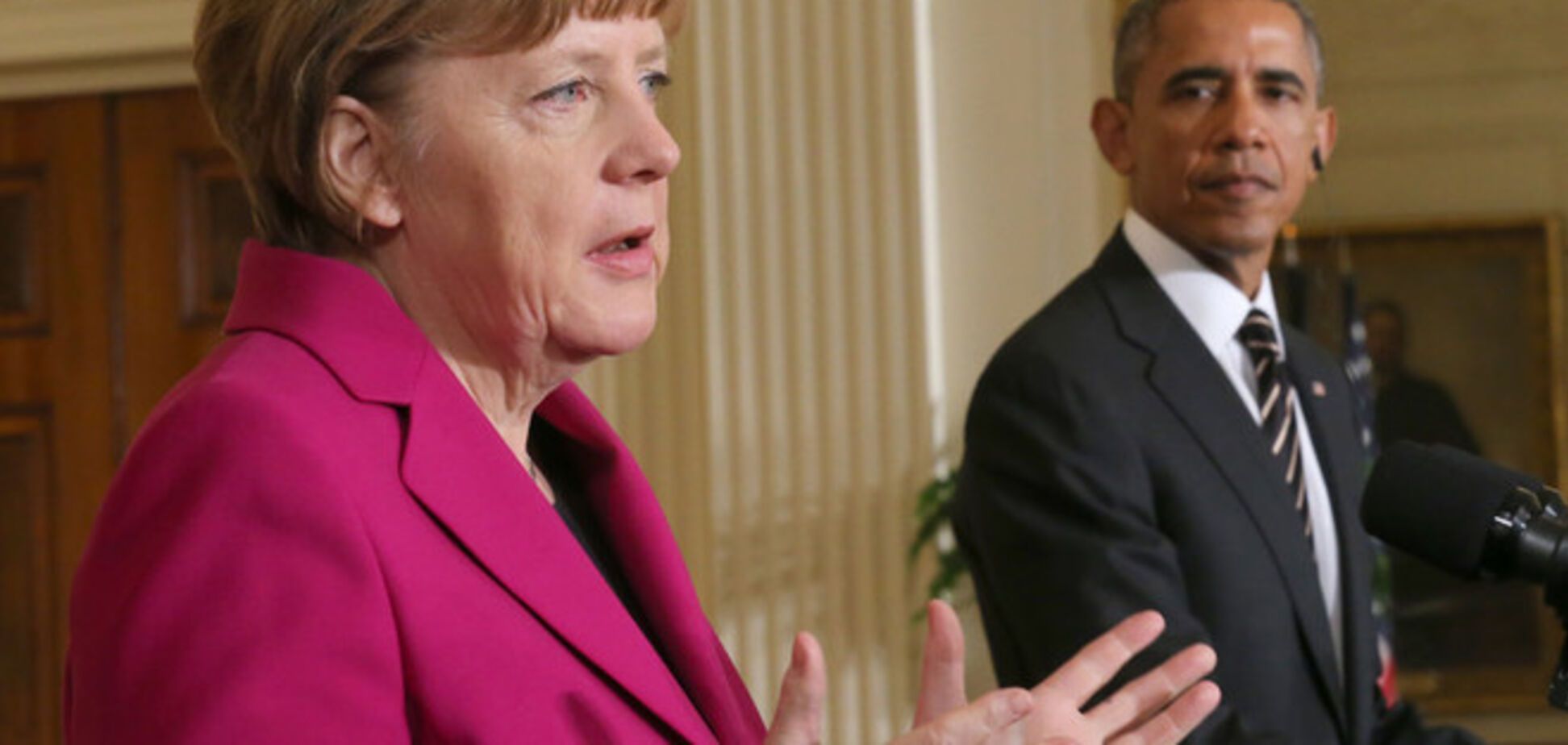 Що сказали Обама і Меркель простонародною мовою?