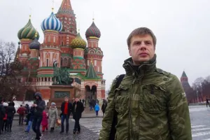 Алексей Гончаренко на Красной площади 1 марта