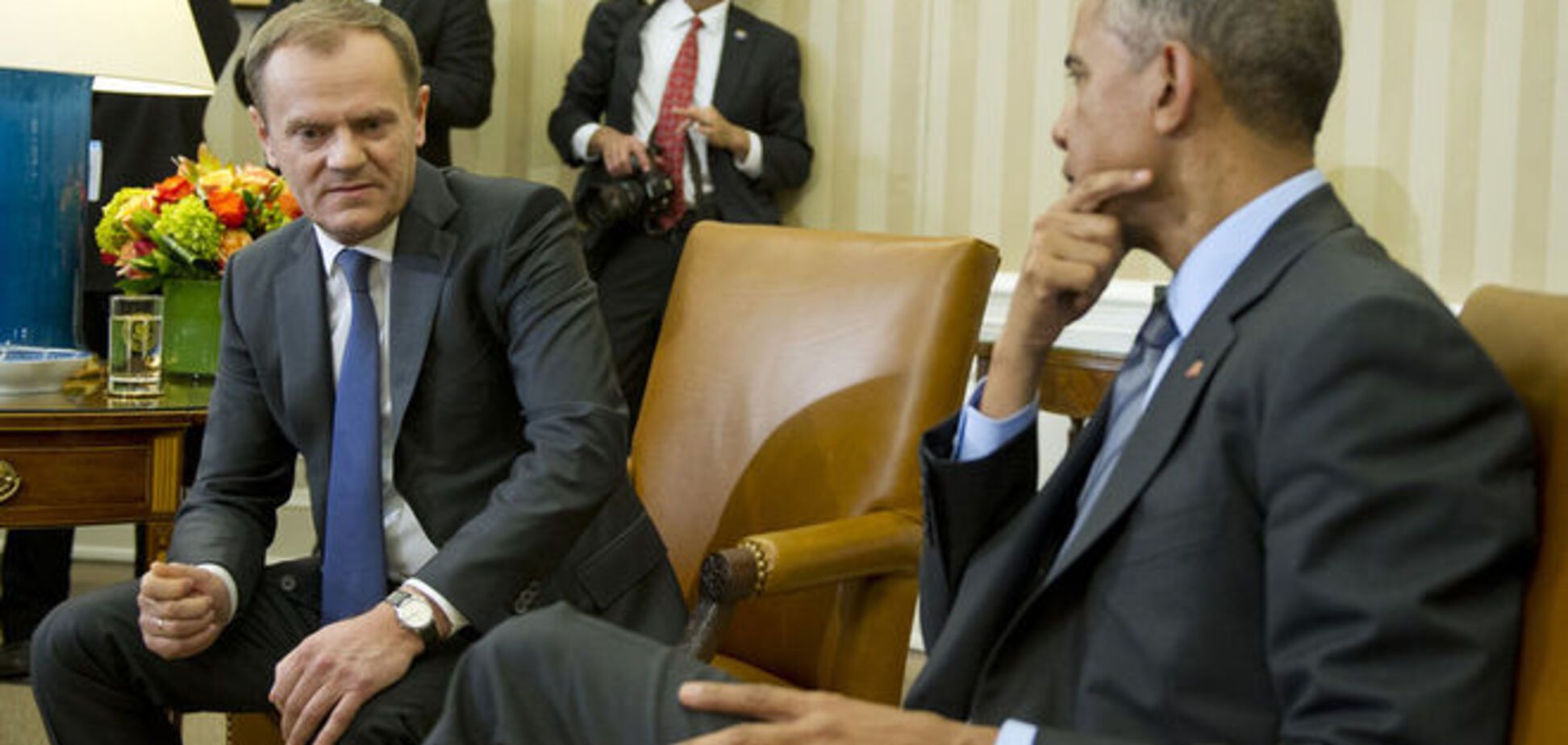 Обама и Туск заявили о единой позиции по санкциям против России