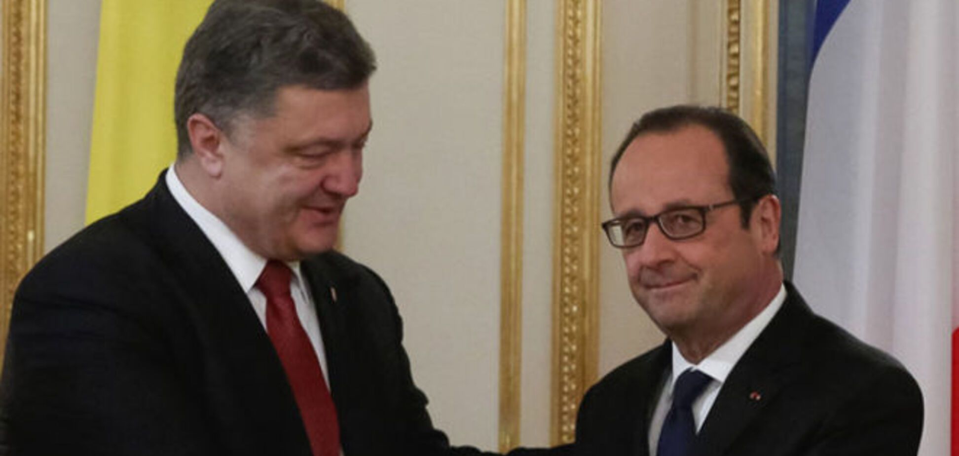 У Порошенко сообщили, что Олланд согласен на привлечение миротворцев на Донбасс