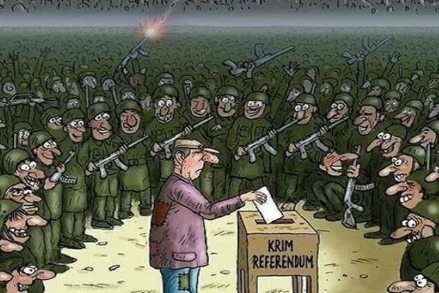 'Крымнаш': как за год менялась ложь Путина об аннексии полуострова