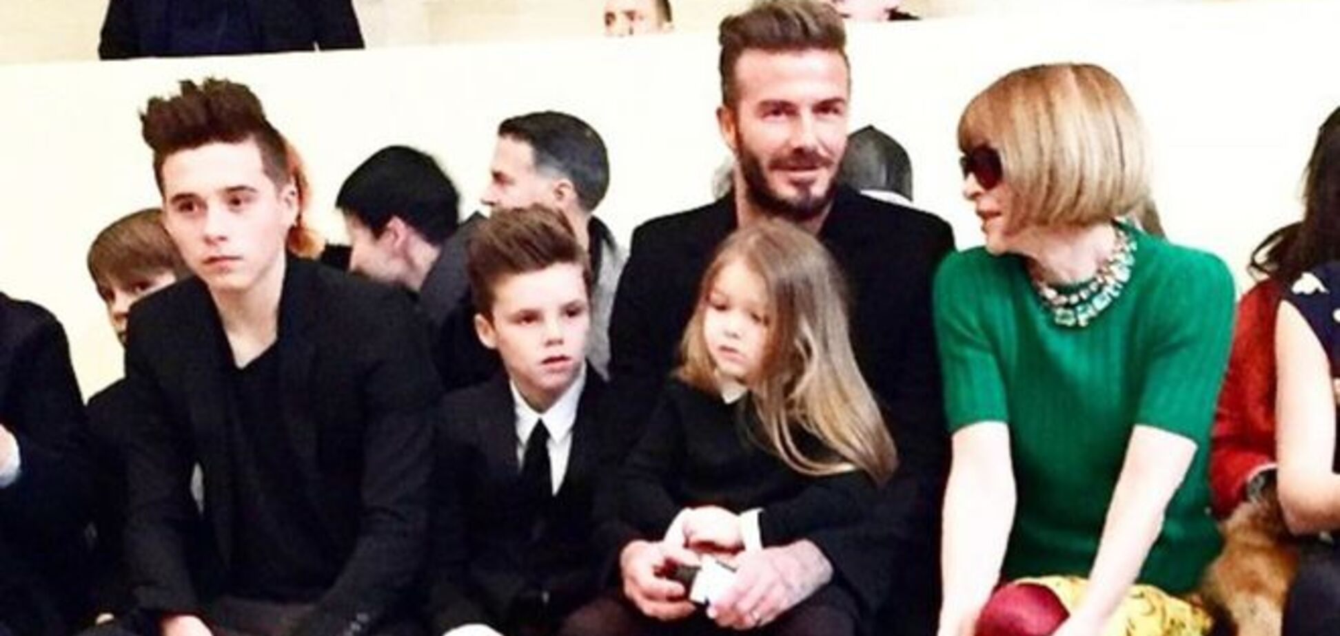 Дети Дэвида и Виктории Бекхэм — самые воспитанные звездные отпрыски