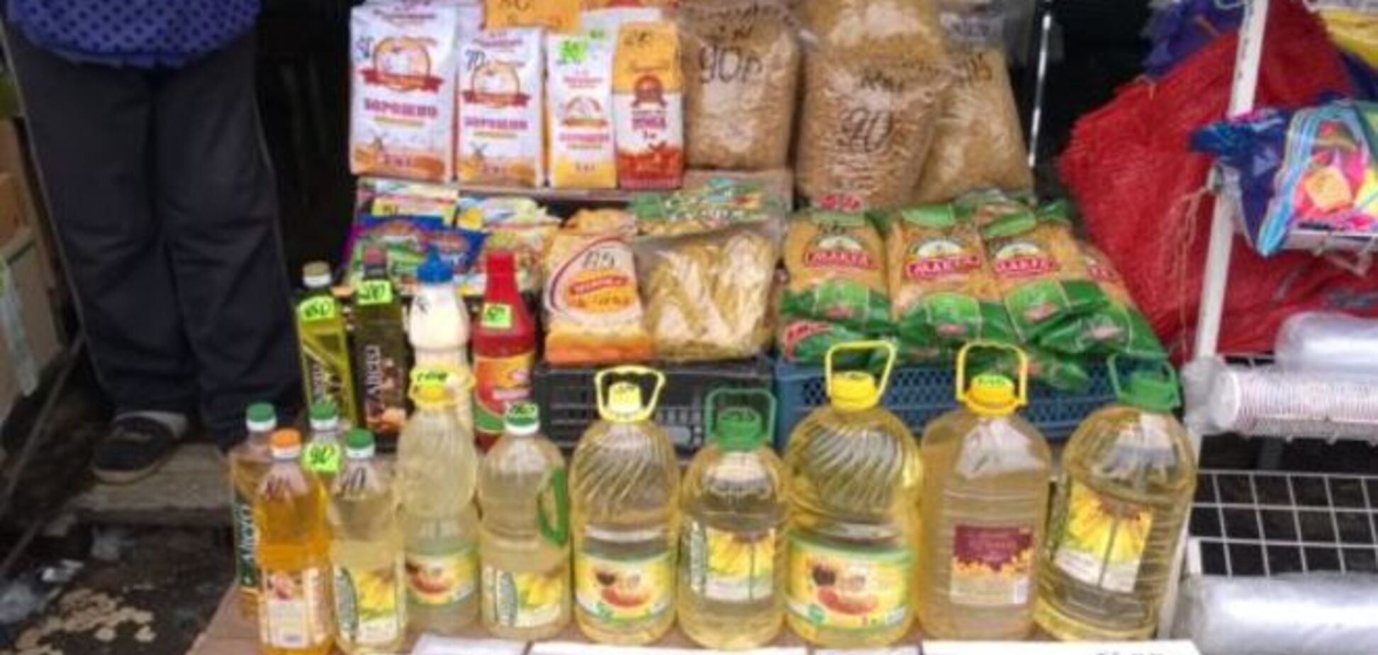 Цены на продукты в оккупированном Крыму на треть выше, чем в Сочи