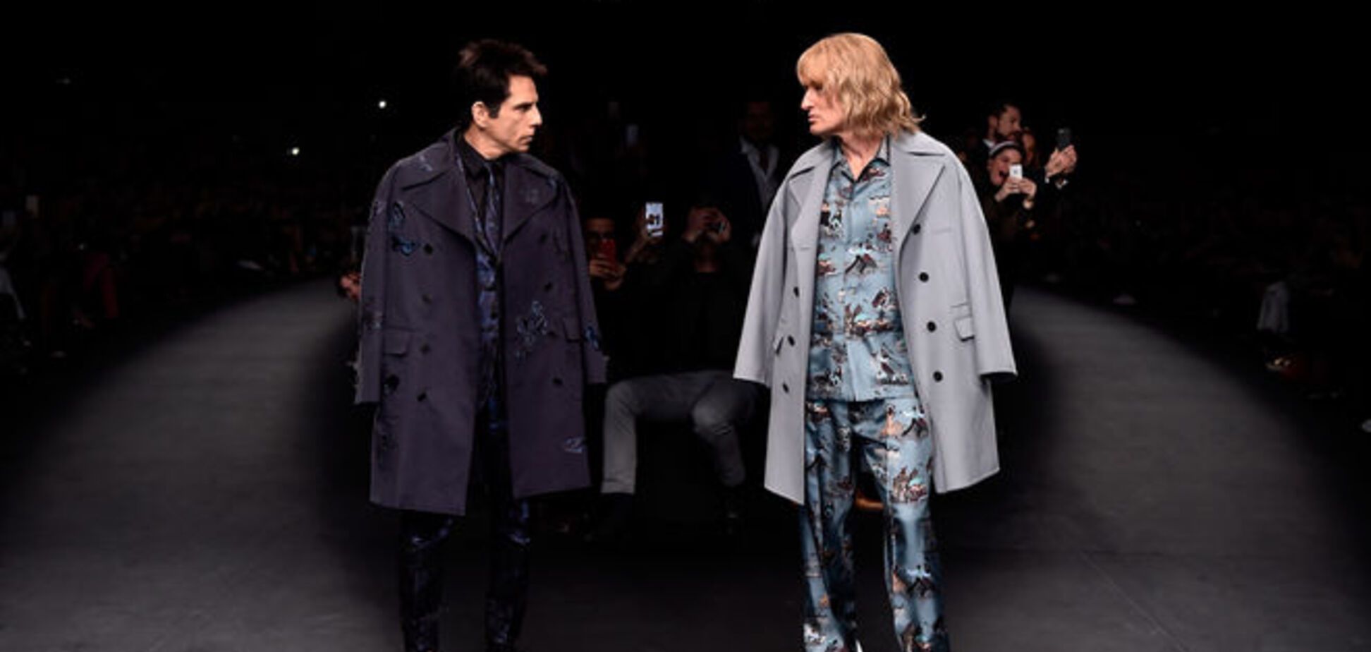 Образцовые самцы Бен Стиллер и Оуэн Уилсон порвали Парижскую неделю моды