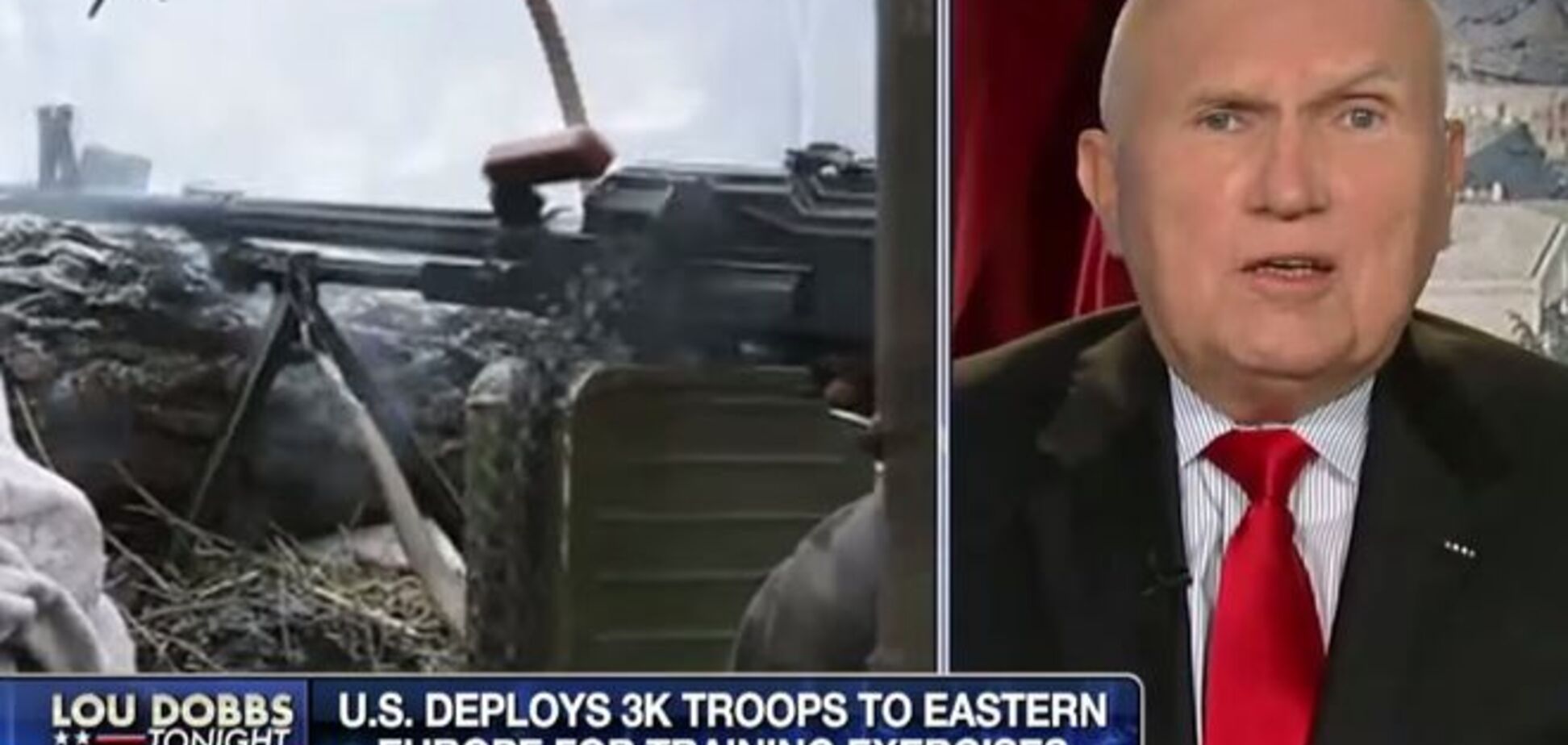 Отставной американский генерал в телеэфире призвал 'убивать русских' на Донбассе: видеофакт