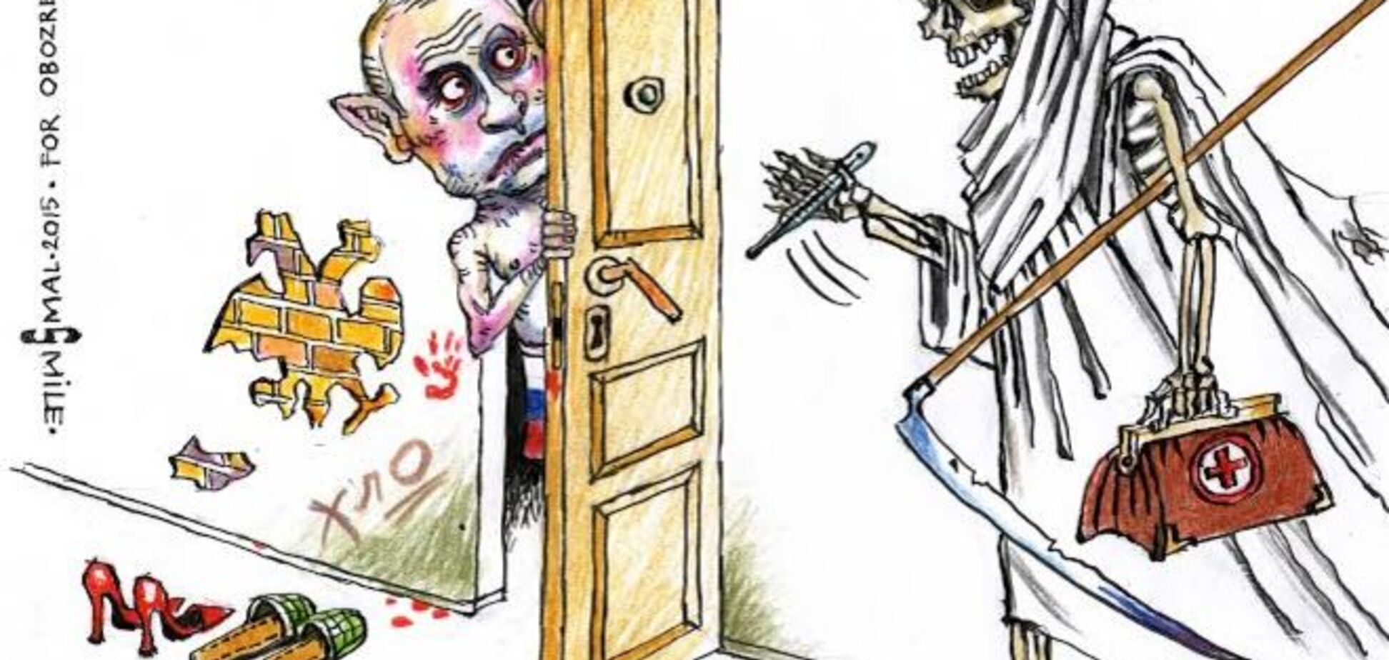 Путин не болен, а напуган - The Times
