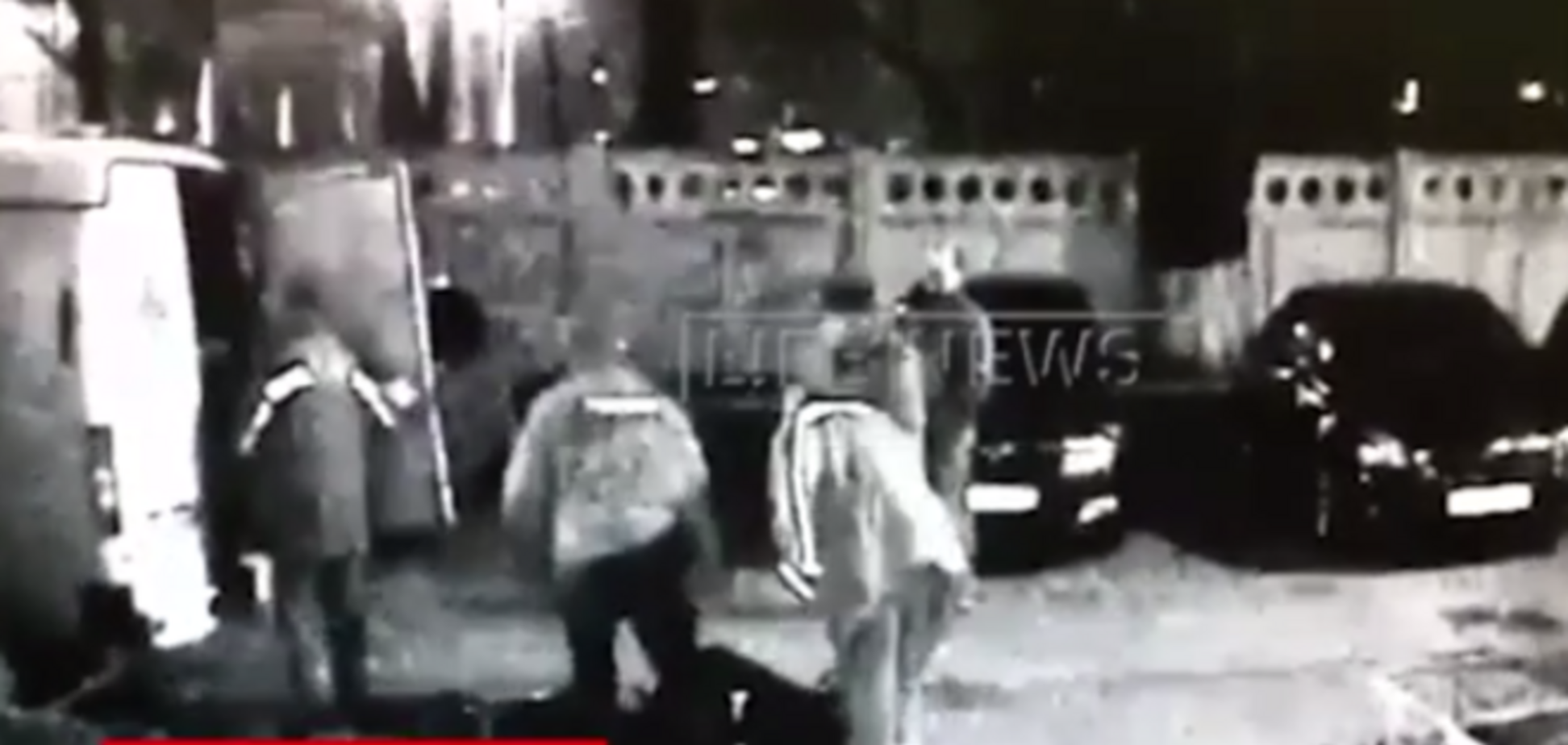 Погибшего брата Отара Кушанашвили сняли камеры наблюдения: опубликовано видео