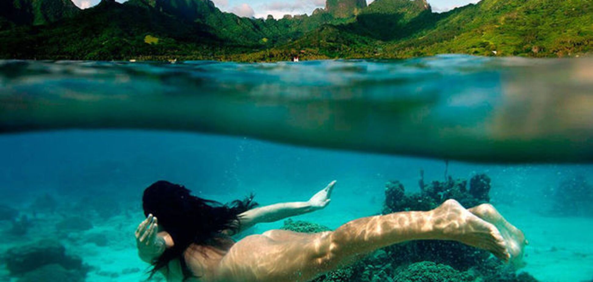 10 самых незабываемых полуподводных фото