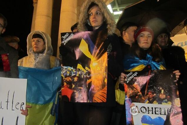 Жители 'проклятого' Донбасса кричали 'Слава Украине' в центре столицы: фоторепортаж