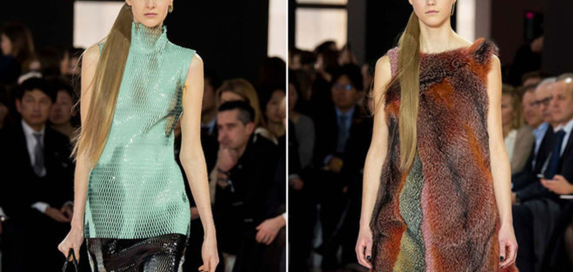 Лучшее с Недели моды в Париже: рок-шик и разноцветные шубы