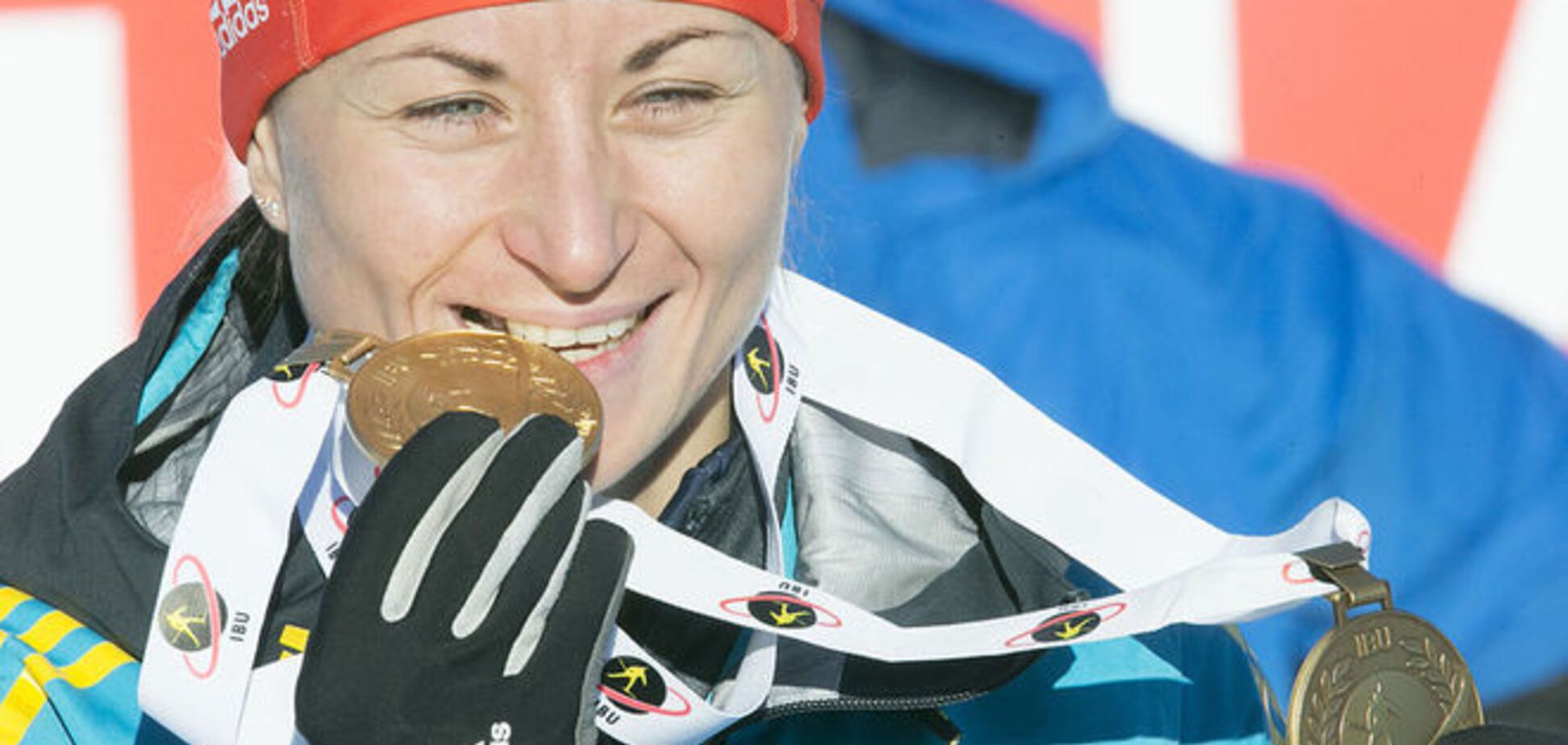 Украинка Семеренко блестяще завоевала золотую медаль на чемпионате мира по биатлону