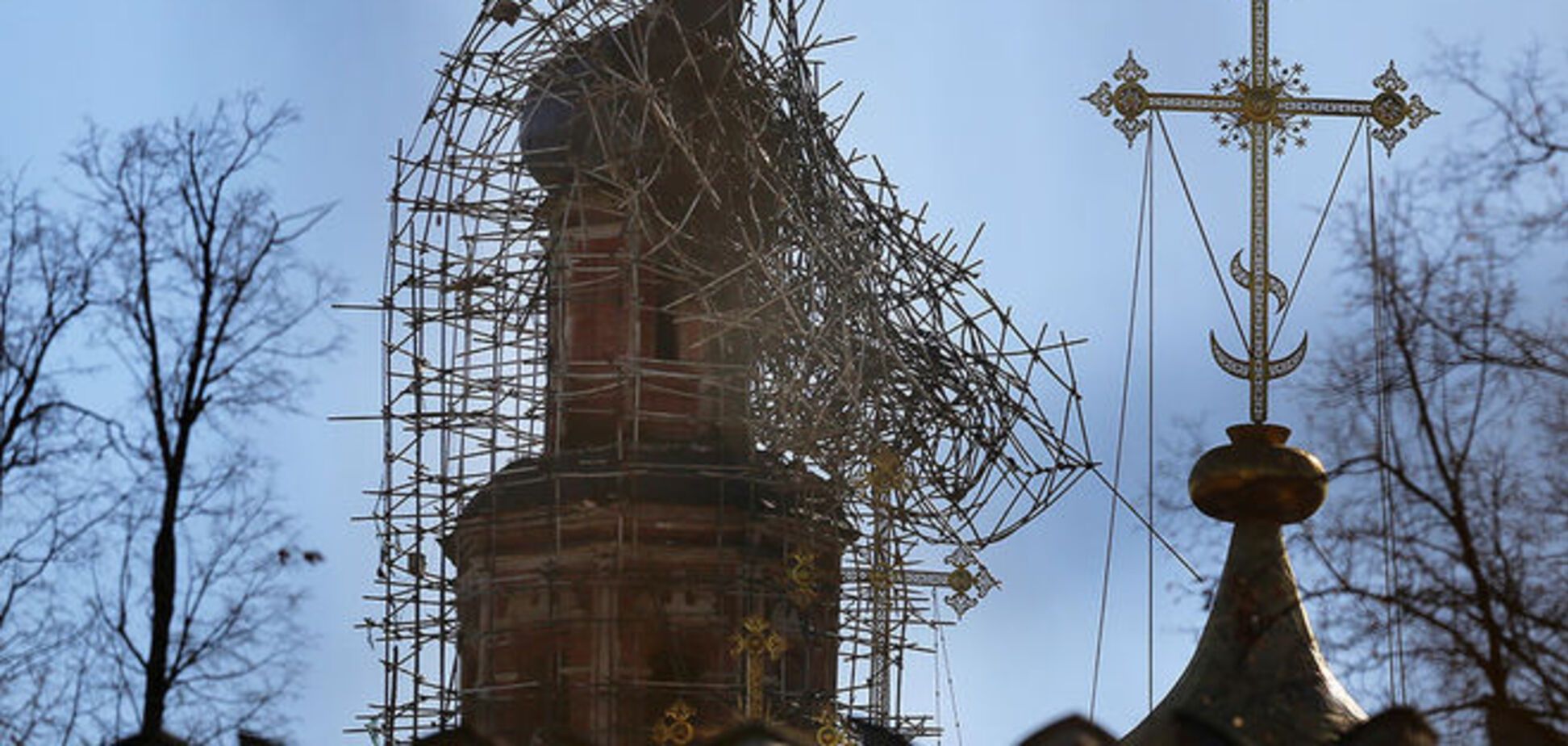 Опубликованы фото Новодевичьего монастыря после пожара