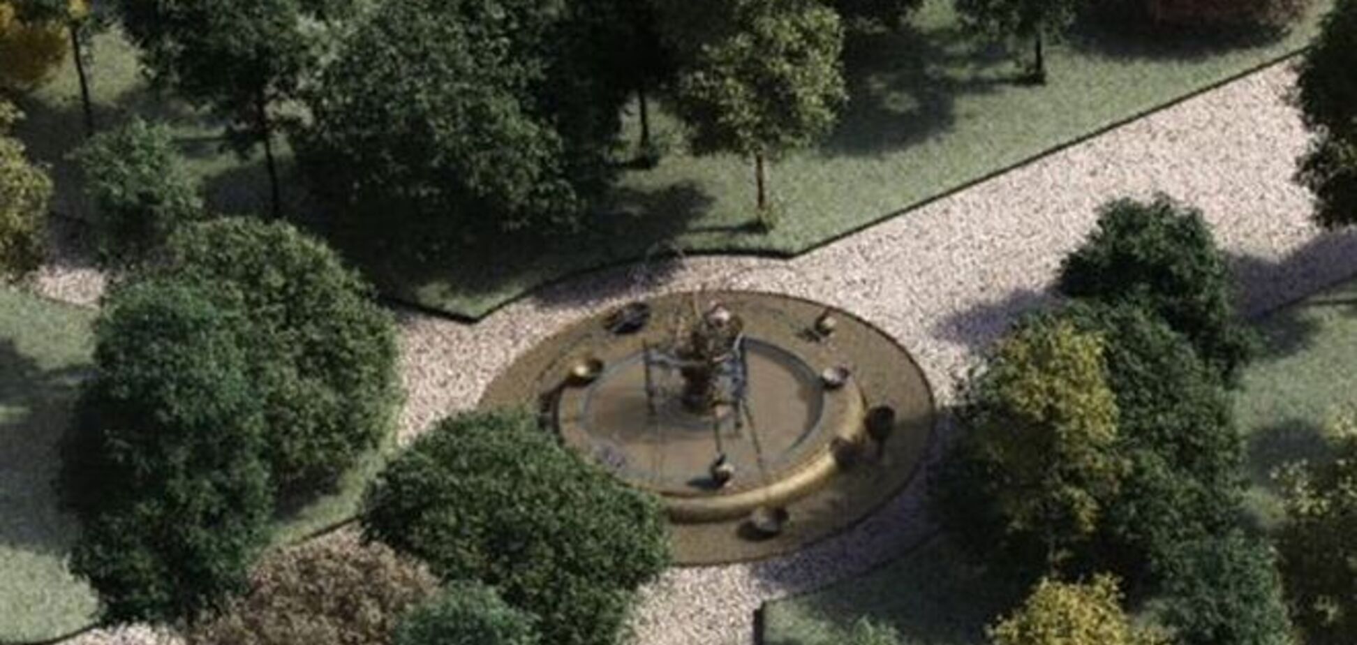На Контрактовій площі поставлять 'фонтан Сковороди': опубліковано фото проекту